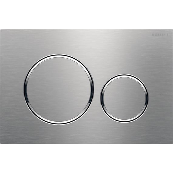 geberit-115882sn1-actuator-plate-sigma20-for-dual-flush-stainless-steel-brushed-polished-brushed GEBERIT 115.882.SN.1 ACTUATOR PLATE SIGMA20 BRUSHED SS - Image 1